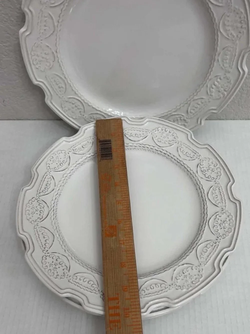 Williams Sonoma x Trisha Yearwood Gwendolyn 4x Dinner Plates * Made in Portugal